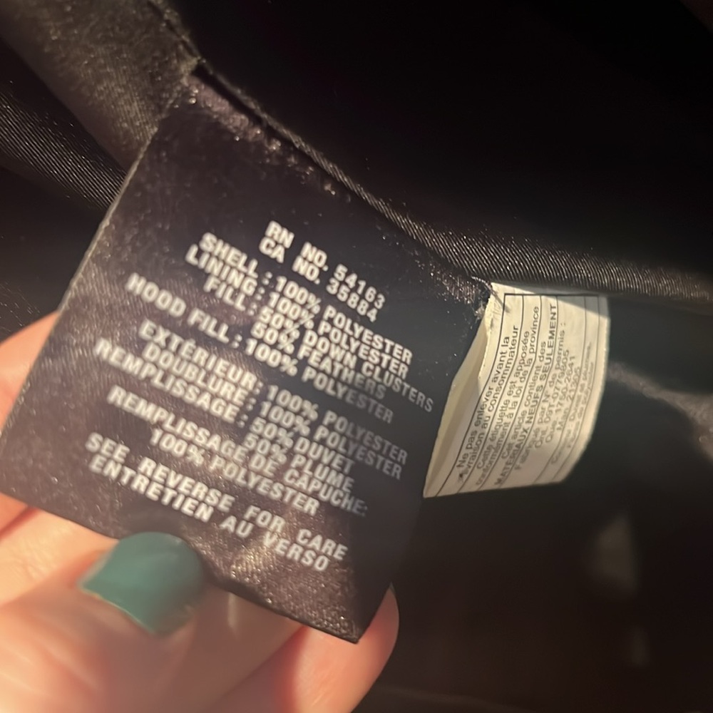 Cole Haan black puffer coat - Picture 3 of 5